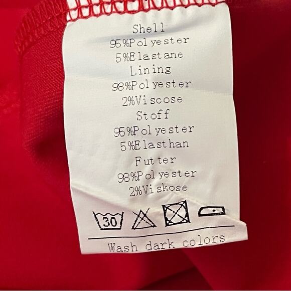 Grace Karin Red One Shoulder Feminine Date Party Event Dress NWT Size S - Picture 10 of 13